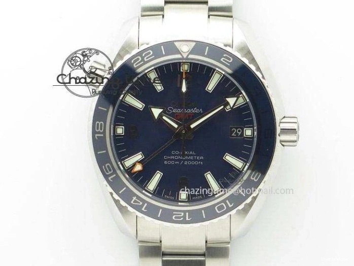 0517 Trendsetting Speedmaster ’57 SS Chrono AXF Best Edition RG Bezel Black Dial on Black Leather Strap A 8283